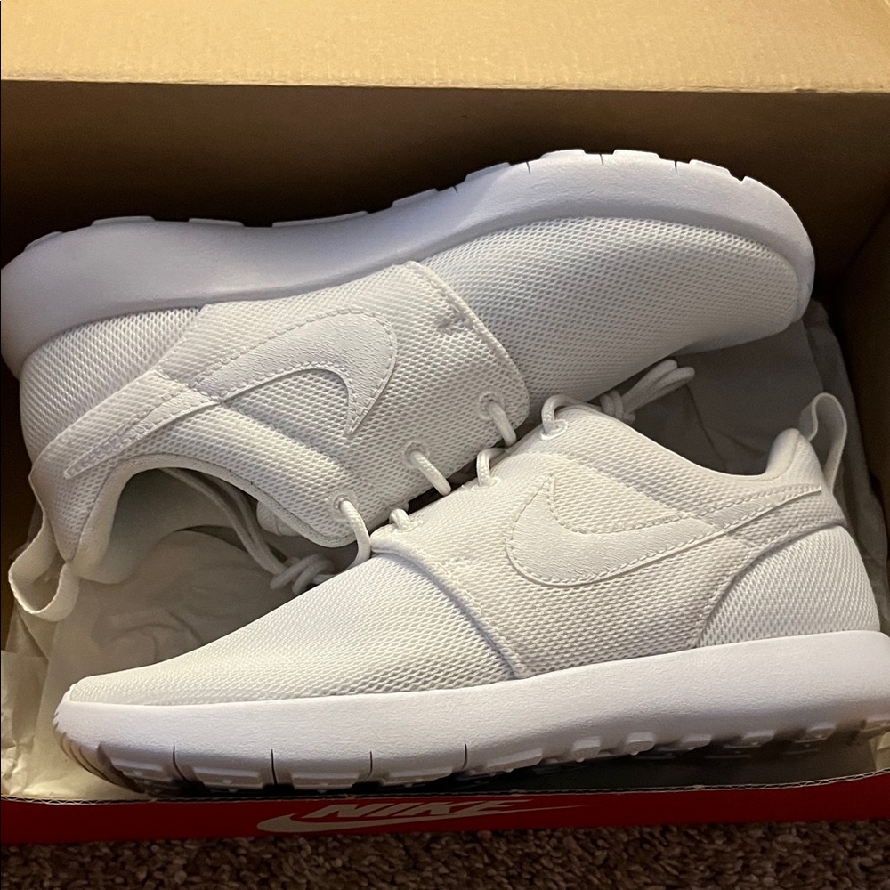 Nike Kids All-White Sneakers